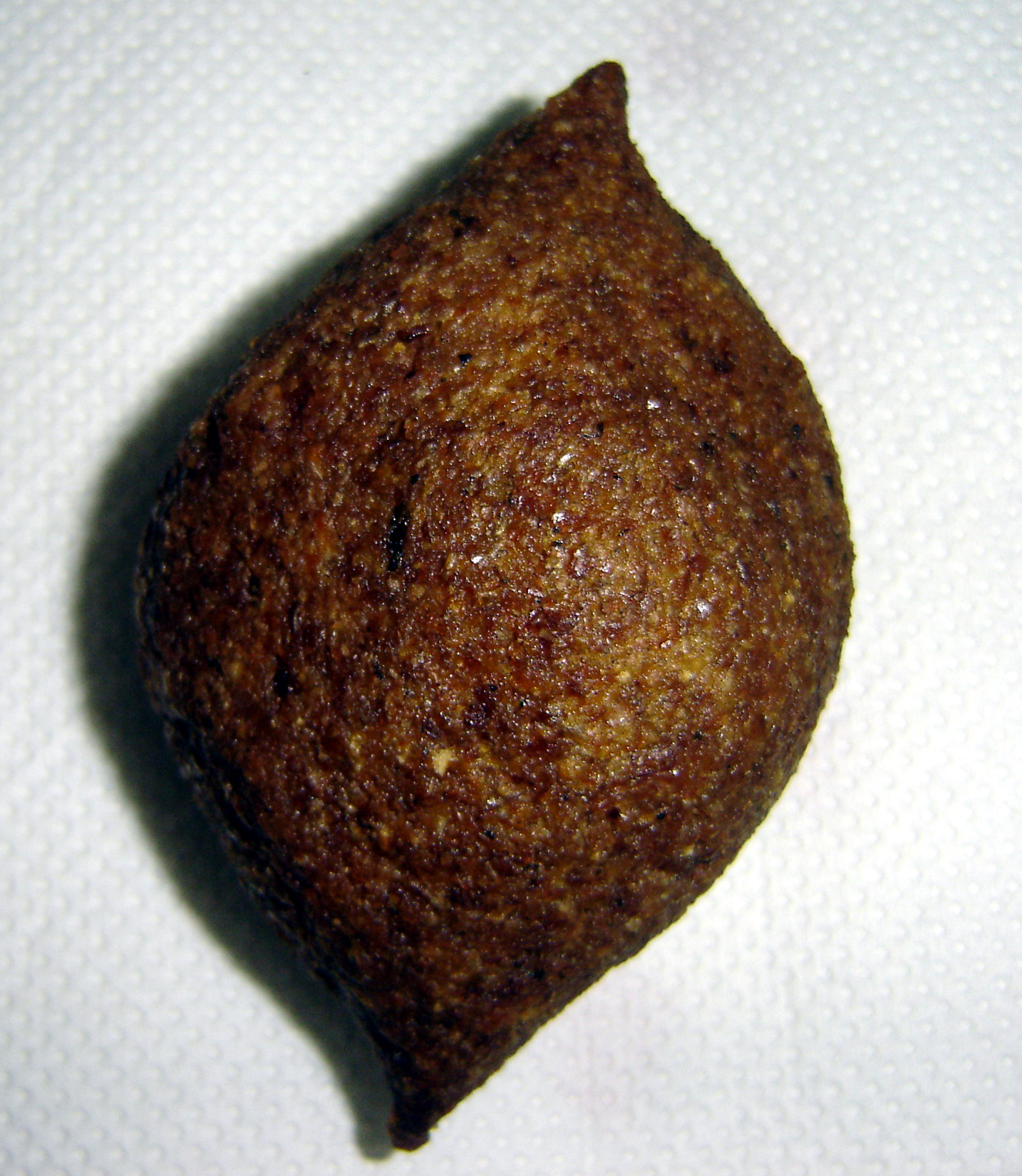 Kibe frito da Nan's Salgados